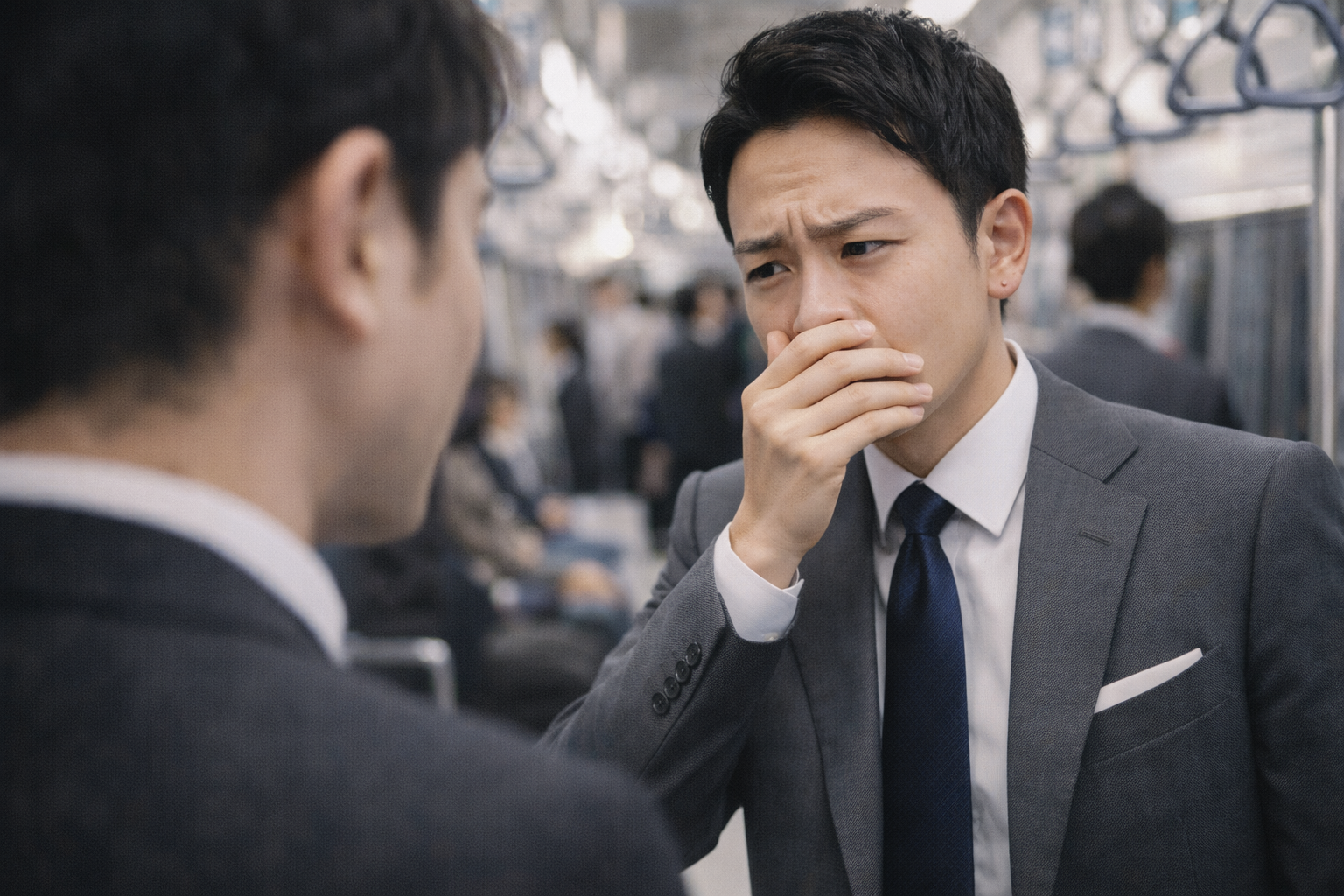 「もしかして口臭があるかも…」