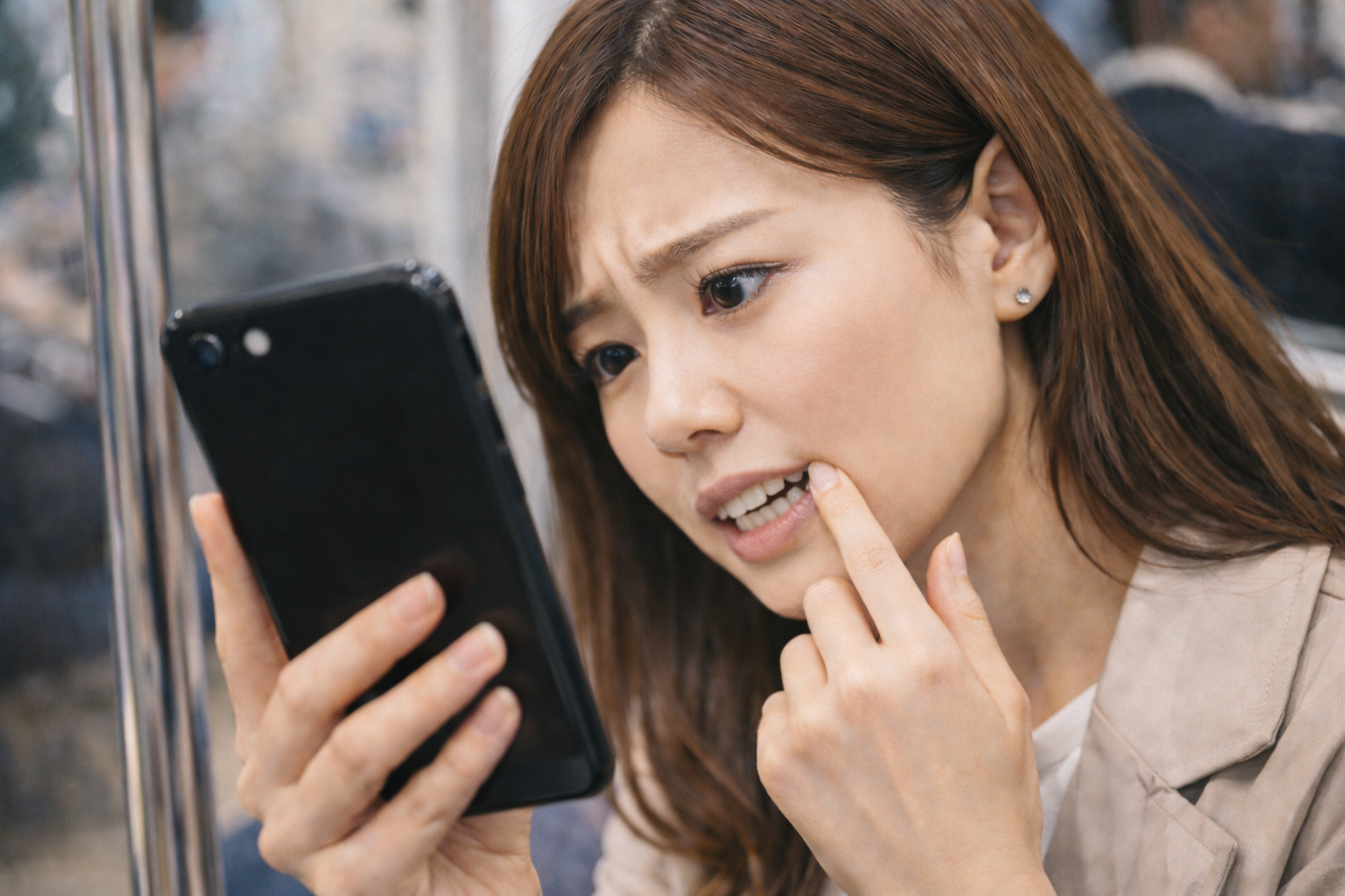 歯磨きしているのに歯が茶色いのはなぜ？