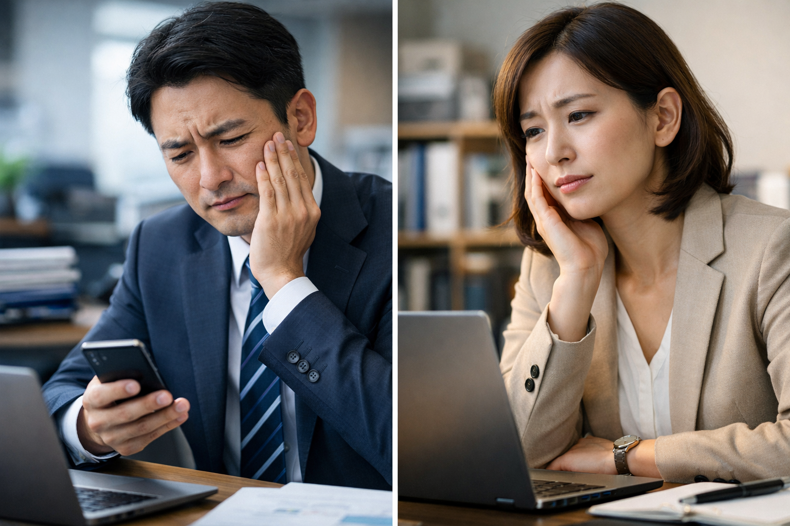 忙しくて歯医者に行けない人ほど、早めに来た方がいい理由