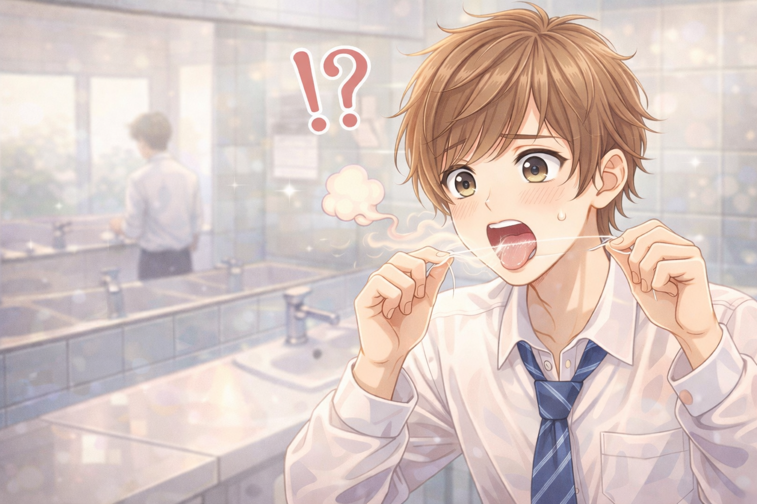 フロスをしたとき臭う人は要注意？