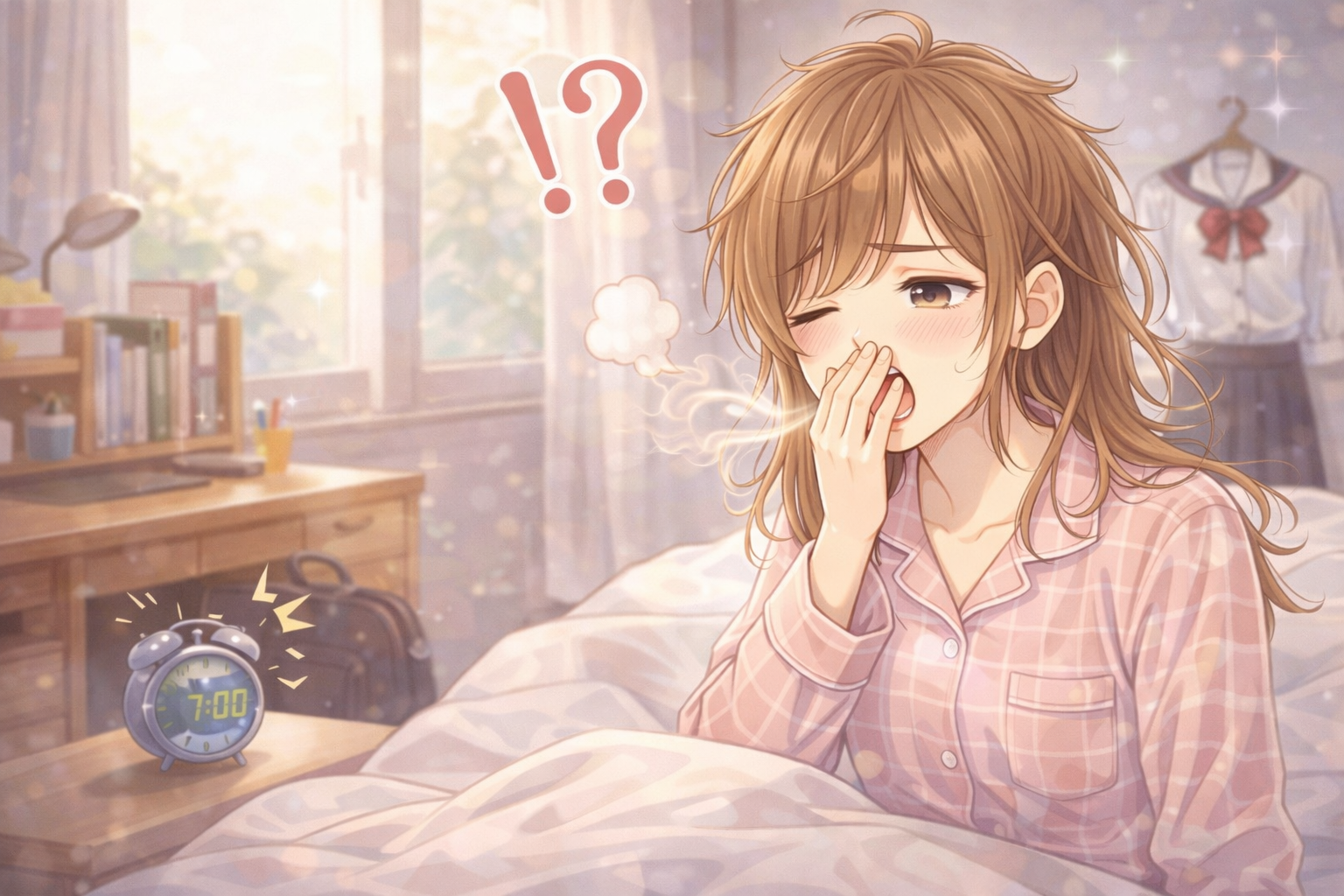 朝の口臭が強いのはなぜ？