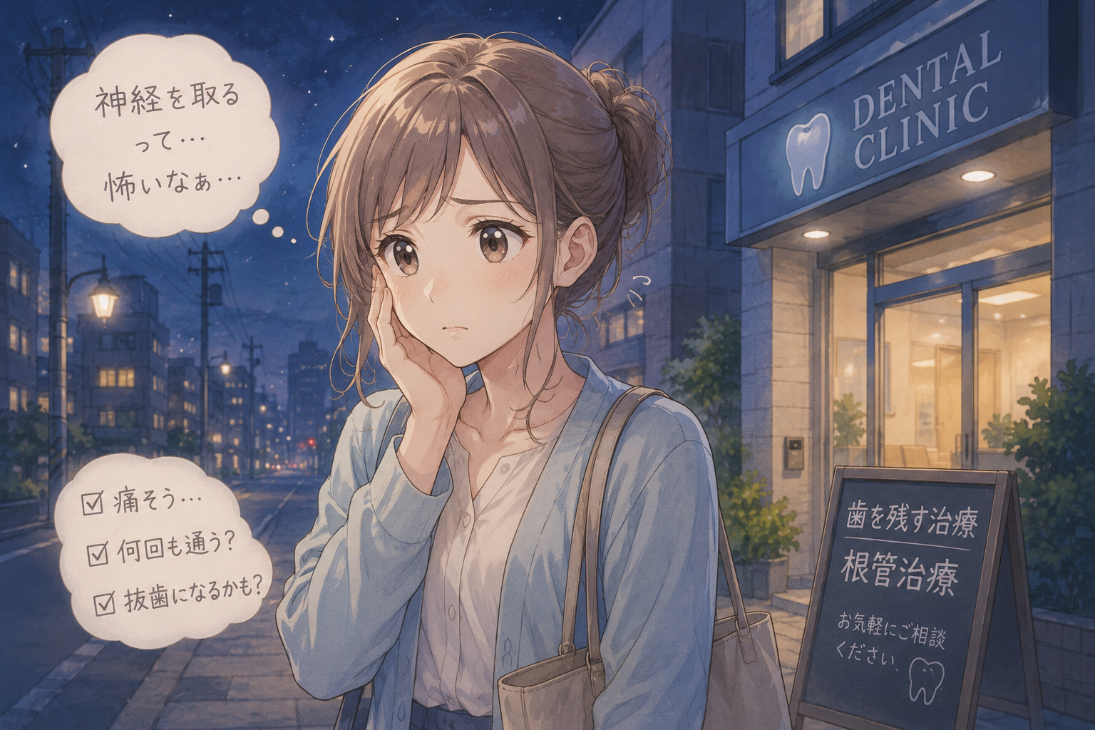 神経を取るとは？歯を抜くしかないと言われる前に知ってほしいこと
