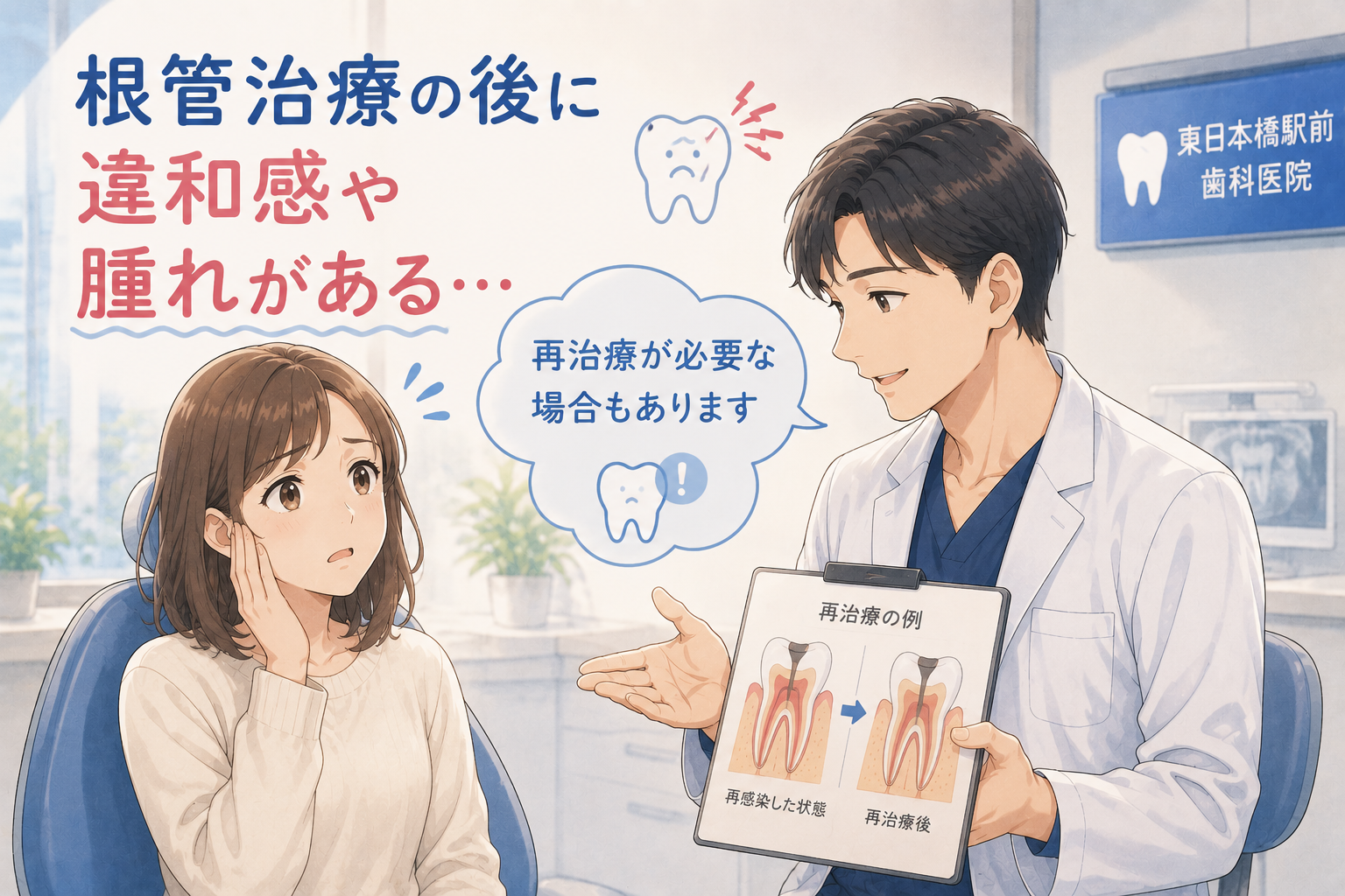 「歯を残したい」と言われたら。根管治療が必要なケース