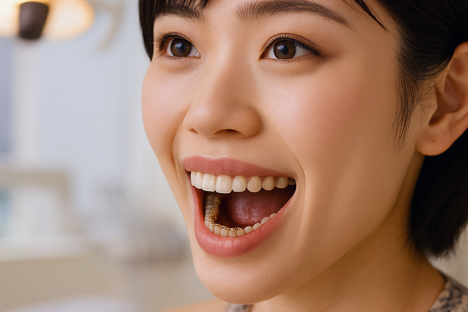 舌側ワイヤー矯正